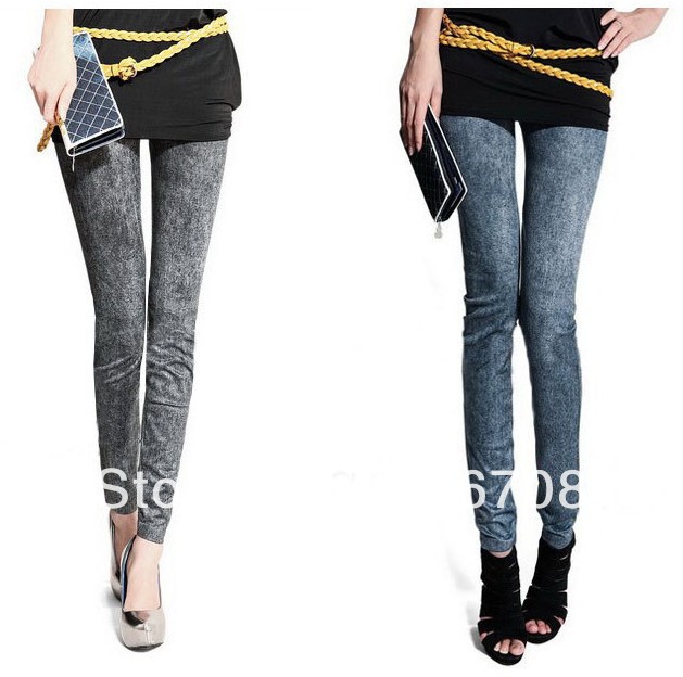 drop shipping fashion hot selling all-match autumn and winter TIGHT STRETCH leggings jeggings stocking  pant lg-010
