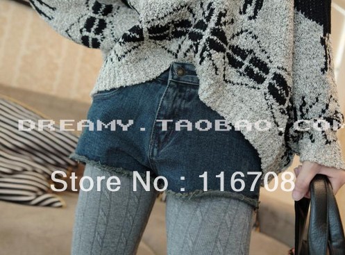 DROP SHIPPING HOT SELLING WHOLESALE  winter vintage trend all-match slim denim small shorts Apparel FOR WOMEN st-003