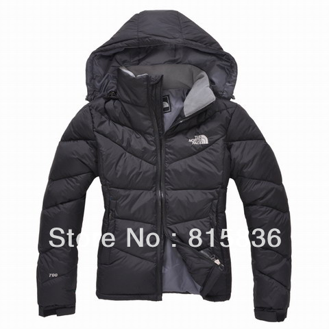 Drop shipping NORTHING THUNDER down JACKET FACEING black free shipping