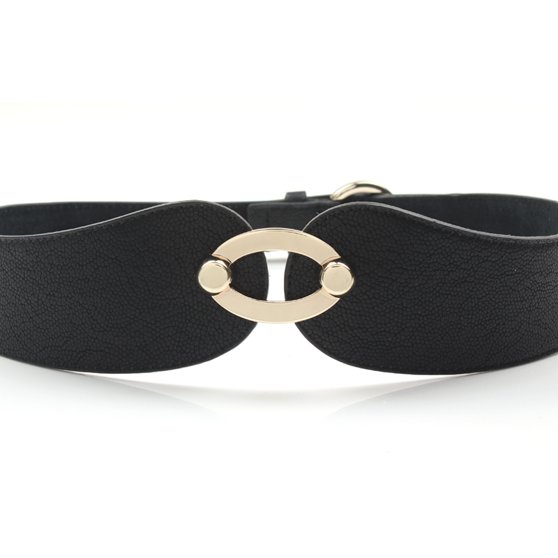 Dual-use genuine leather women's belt decoration cummerbund fashion all-match wide belt