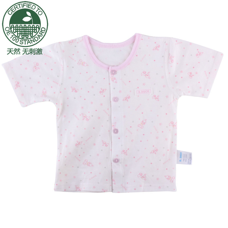 Duck organic cotton baby summer baby top baby summer clothes sleepwear lounge
