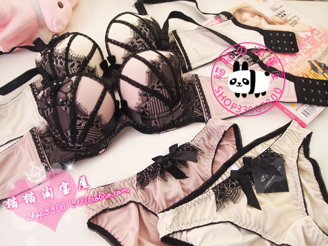 Duomaomao sexy embroidery lace adjustable push up accept supernumerary breast underwear bra