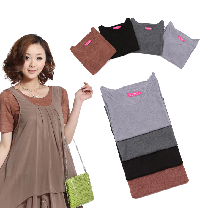 DX-0069, Summer all-match maternity basic shirt short-sleeve maternity basic knitted  t-shirt 10923,FREE SHIPPING