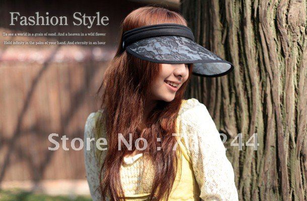 Dynamic hat act the role ofing empty hat a sun hat along the cap is natural ultraviolet prevention hat female summer ZheYangMao