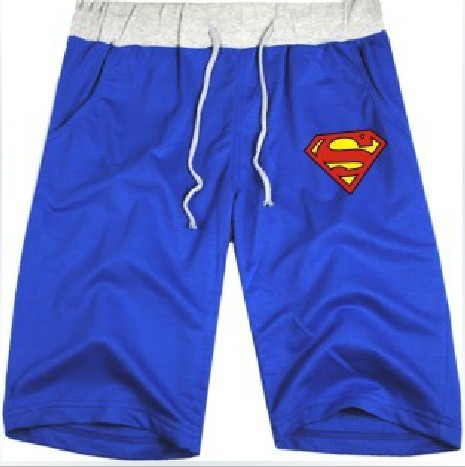 East Knitting AA-092 FASHION SuperMan S Casual Pants Women Men Loose Sport Short Pants For Summer PLUS SIZE XXXXL