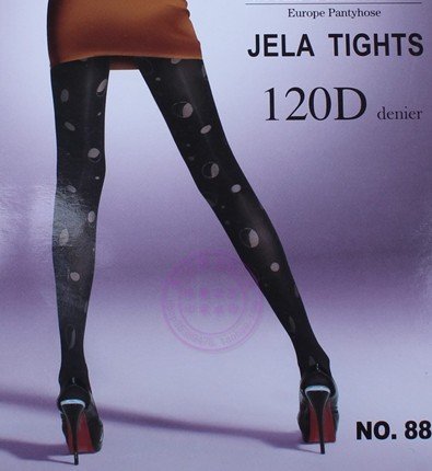 East Knitting FREE SHIPPING TZ-8815 2013 Fashions Women Fake Destroyed Dots Velvet Jacquard Tights 120D Wholesale 6pc/lot