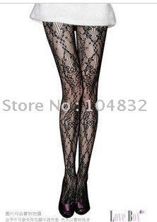 East Knitting FREE SHIPPING+Wholesale 6pc/lot W-301 Fashion 2013 New Style Women Sexy Mesh Tights Black