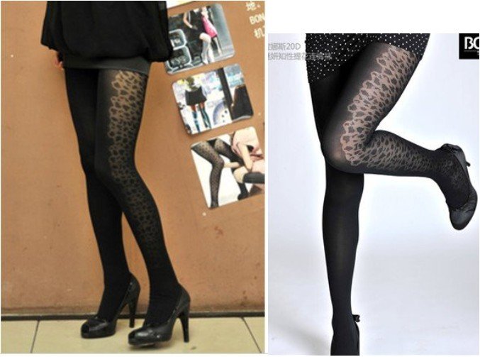 East Knitting FREE SHIPPING+Wholesale/bulk order BONAS-7306 6pc/lot 2012Fashion Women China Big Brand Leopard jacquard tights