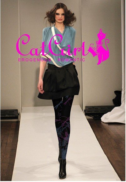 East Knitting FREE SHIPPING+Wholesale/bulk order MN-011 6pc/lot 2013 Fashion Women Brand catgirl Celebrity like tights