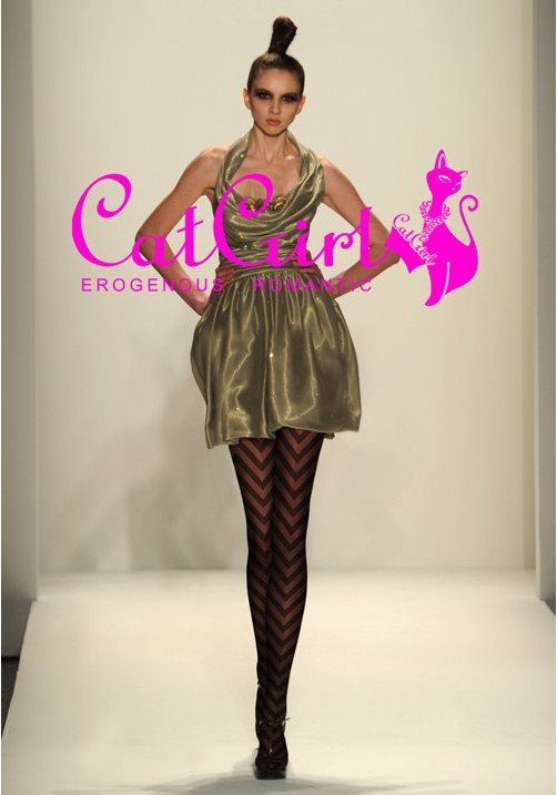 East Knitting FREE SHIPPING+Wholesale/bulk order MN-1117 6pc/lot 2013 Fashion Women Brand catgirl sexy geometry tights