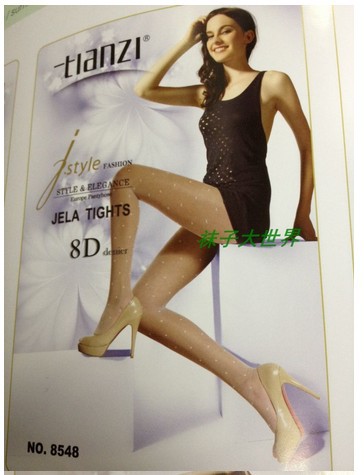 East Knitting FREE SHIPPING+Wholesale MZ-8548 6pc/lot Women 2013 New Style dot  tights slim sexy pantyhose  Free Shipping