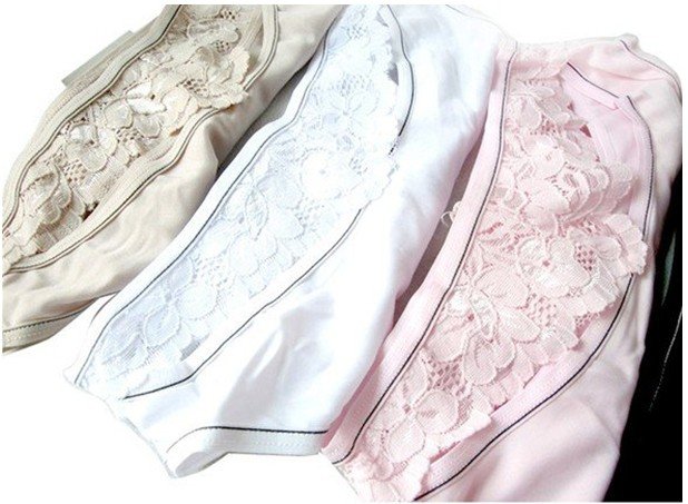 East Knitting FREE SHIPPING Wholesale STB-027 30pc/lot Sexy Lovely Girs Lace Smooth Swimsuit UnderPants Hot Sale 8 Color