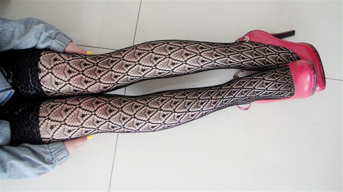 East Knitting W-909 Women Vintage Eyeball Pattern Net Tights Black 2013 Hot Sale Free Shipping Wholesale 6pc/lot