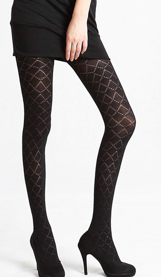 East Knitting Wholesale 6pc/lot BONAS-7218 Black Sext Cell elegant Leggings Tights 2013 New Style Free Shipping