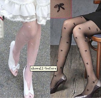 East Knitting Wholesale 6pc/LOT EK-014 2013 Fashion New Style Bowknot Tights Free Shipping