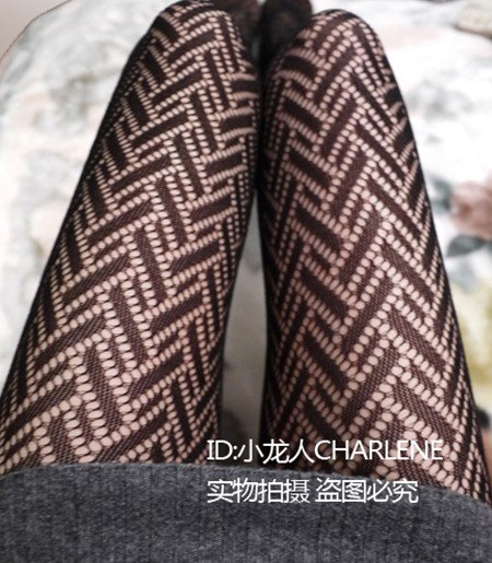 East Knitting Wholesale 6pc/lot W-872 2013 Celebrity Style Sexy Vintage Lace Cross Wave Jarquard Mesh Socks Free Shipping