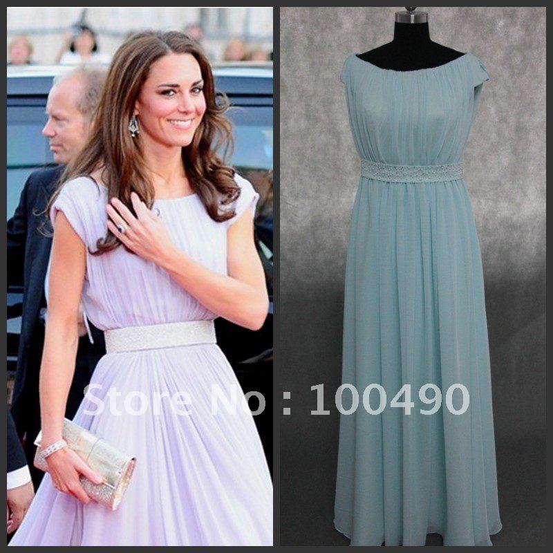 ED271 Real sample Kate Middleton princess party Celebrity Dresses 2012