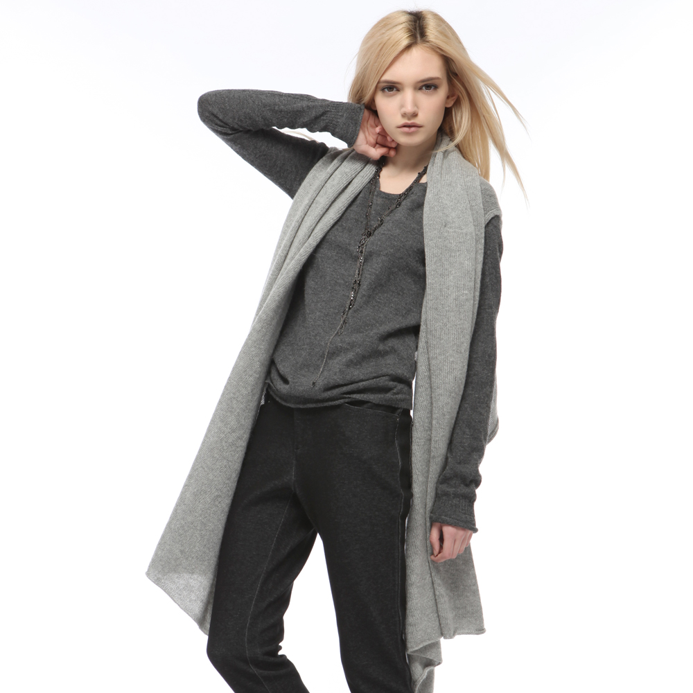 Ein autumn women's long design cardigan outerwear sweater 1-k10231