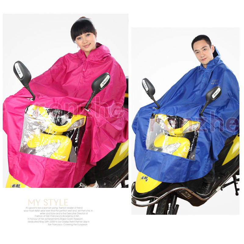 Electric bicycle battery car ride Burberry 068 fashion poncho thickening wear-resistant