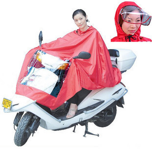 Electric bicycle poncho motorcycle raincoat ys-737 belt hat brim
