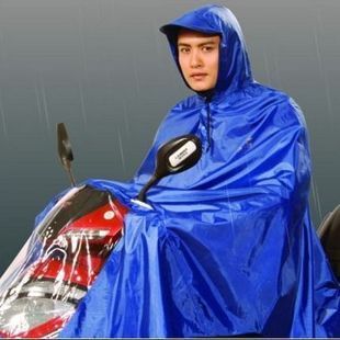 Electric bicycle raincoat poncho isconvoluting hard hat brim drawstring Size fits all plus size n120 apple electric