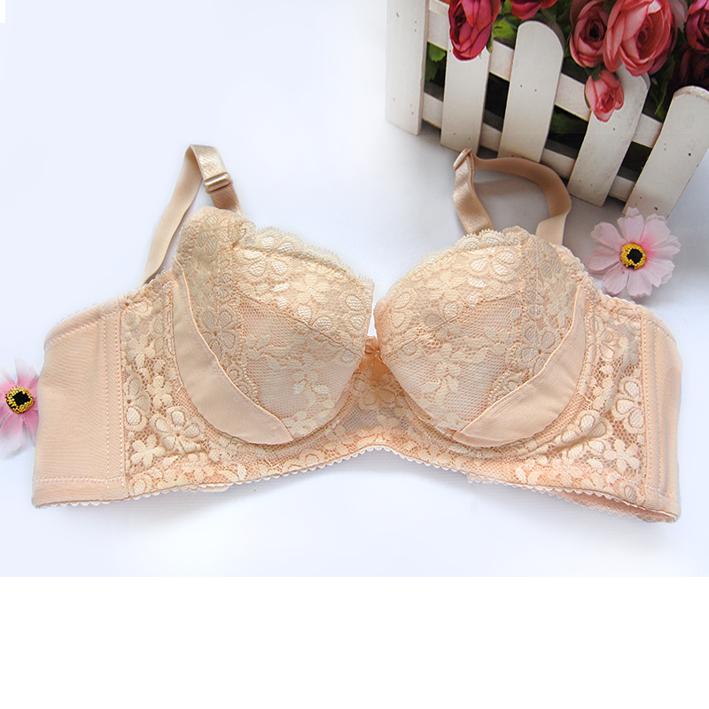 Elegant lace belt wire adjustable push up bra underwear accept supernumerary breast aa06 female