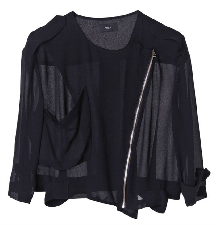 Elegant Womens Lady's Short Blouse Half Sleeve Casual Chiffon shirt Free Shipping SX8612