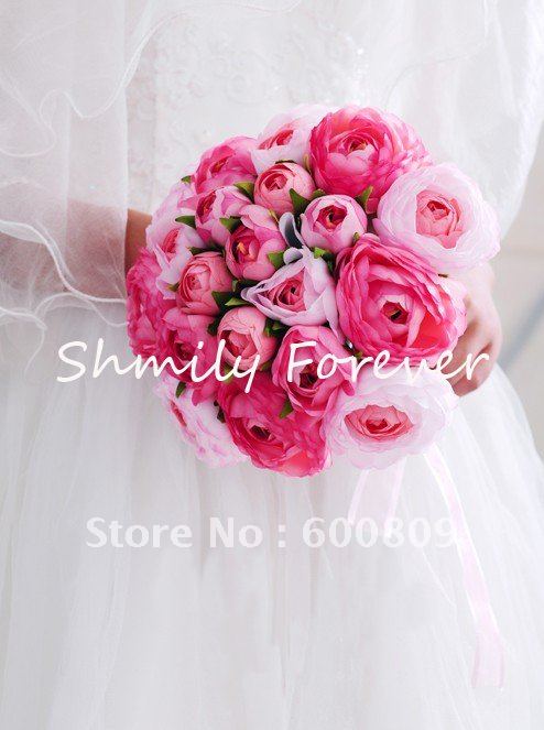 Elegent rose Silk Flower Bouquet, Wedding Flower Bouquet,Wedding Bridal Bouquet for Wedding
