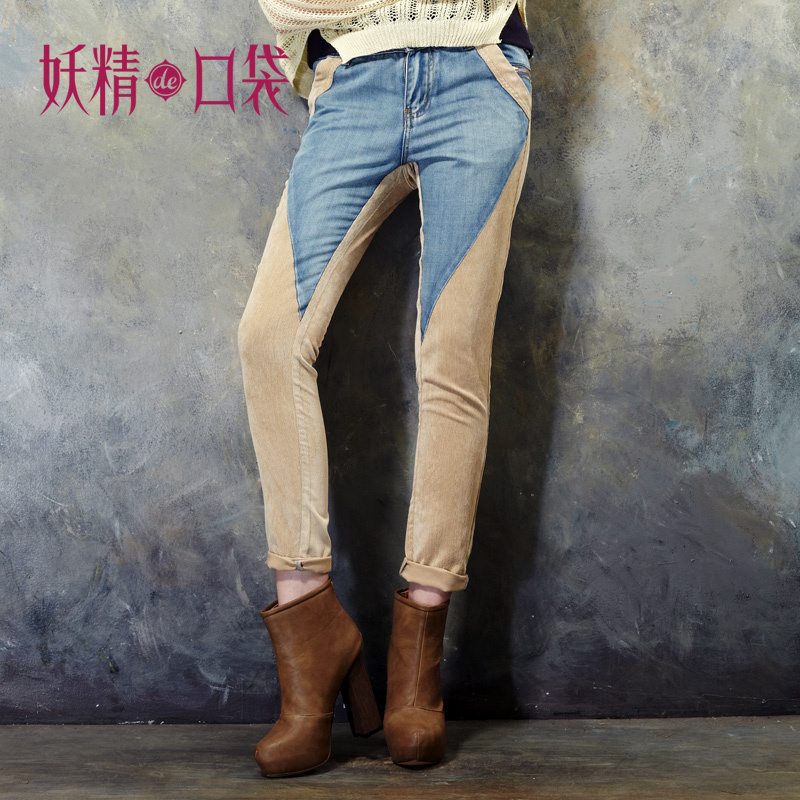 ELF SACK guitar autumn reminisced corduroy jeans Free Shipping