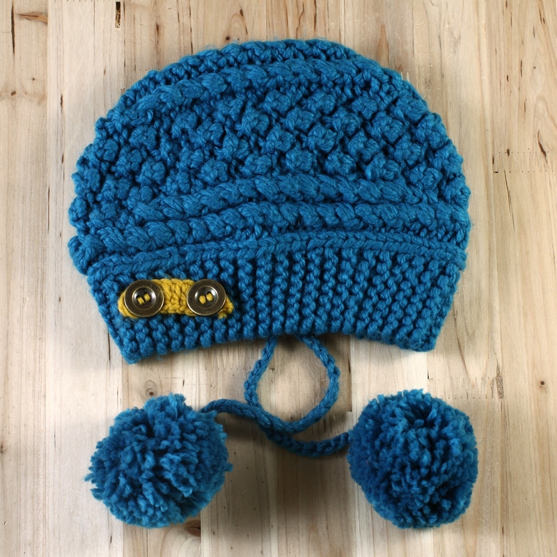 ELF SACK muffler scarf handmade knitting wool cap