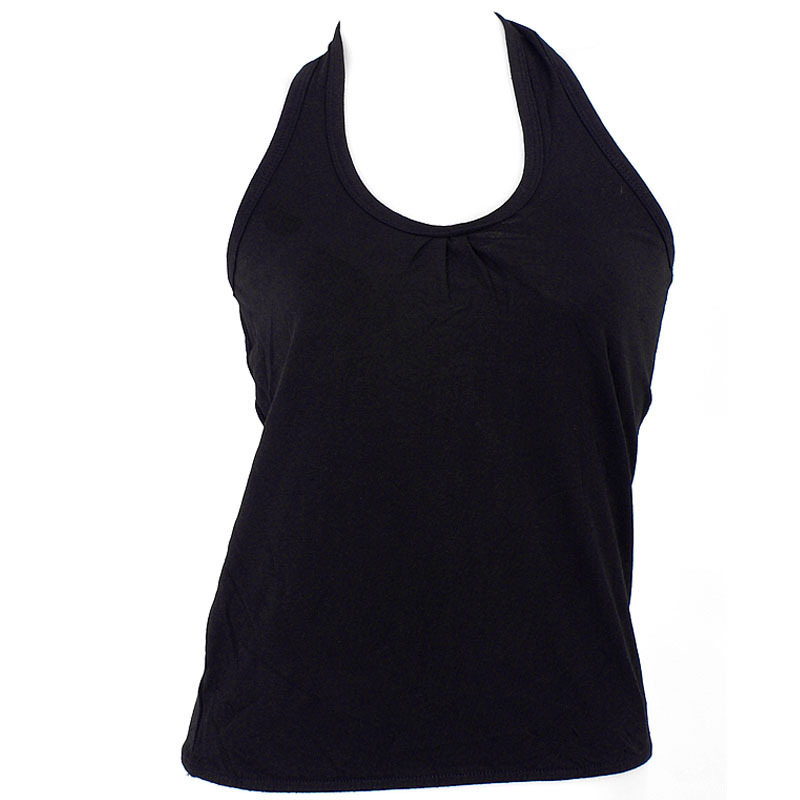 Em 2012 100% summer all-match basic cotton spaghetti strap top women's halter-neck vest