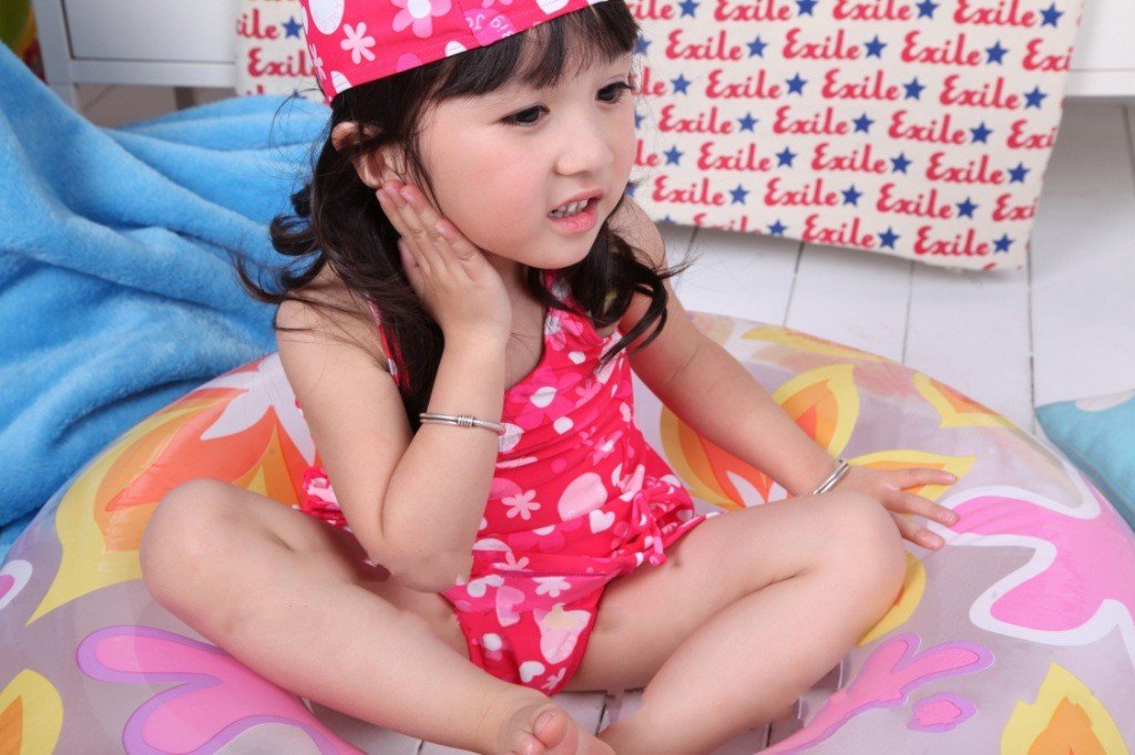EMS/DHL free shipping flower print swimwear kid beach wear babay girl swimsuit high quality Korea Style Hot Sell