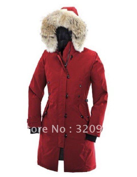 EMS Free shipping 2012 new Women long Down coat / brand design down jacket drop shipping   SZ : XS-XXL