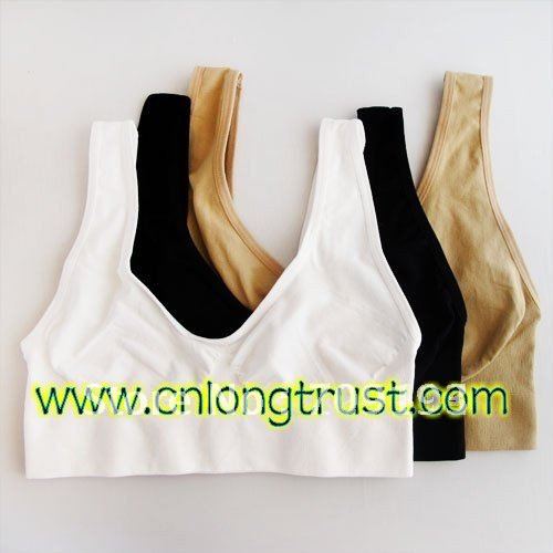EMS Free shipping 30pcs/lot=10boxes(white/black/beige) AHH Bra, Sports Bra Body Shaper with Colorbox