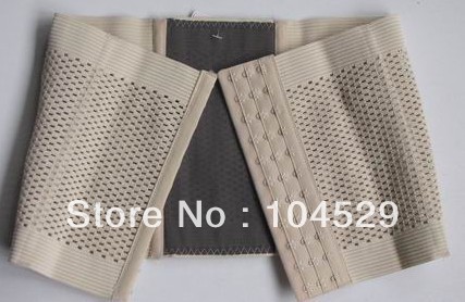 EMS free shipping Bamboo Charcoal Breathable Tummy Waist Trimmer Slimming Belt Body Shaper 40pcs