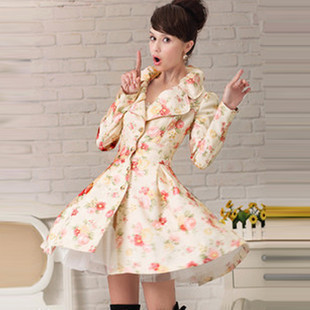 EMS Free shipping Pink large dolls 2012 rose big skirt princess trench