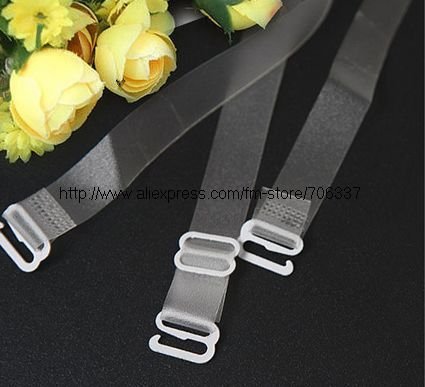 EMS Free Shipping Wholesale/Retail Transparent Bra strap, Invisible Clear Bra  Tapes 500pairs/lot UD-020