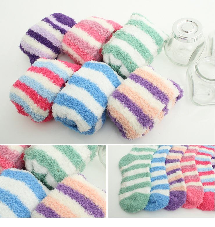 EMS or DHL Free shipping Winter Thicker Plush sock Warm Towel Floor socks stockings 40pairs/lot Wholesale Nice Christmas gift