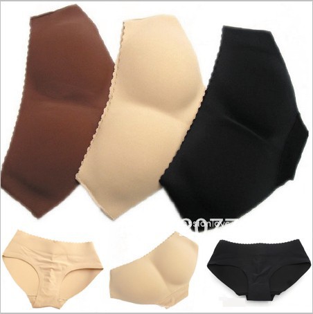 EMS S M L XL Mix Order  50pcs/lot  Sexy Womens Padded Seamless Butt Hip Enhancer Shaper Panties Underwear