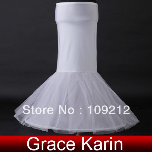 EMS Shipping 3pcs/lot GK Mermaid Wedding Bridal Gown Dress Petticoat Underskirt Crinoline CL2712
