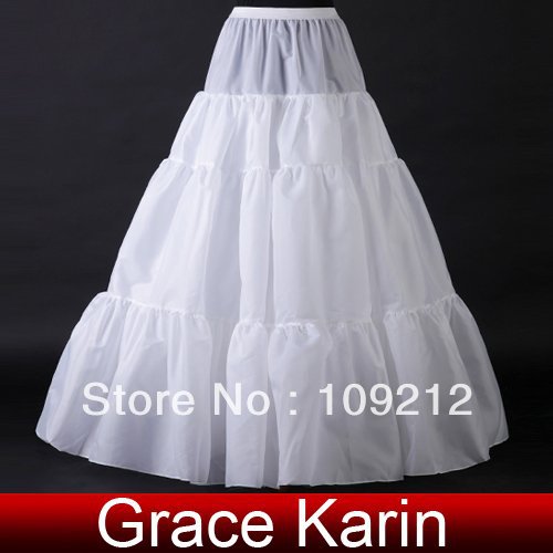 EMS Shipping 3pcs/lot GK Wedding Bridal Gown Dress Petticoat Underskirt Crinoline CL2715