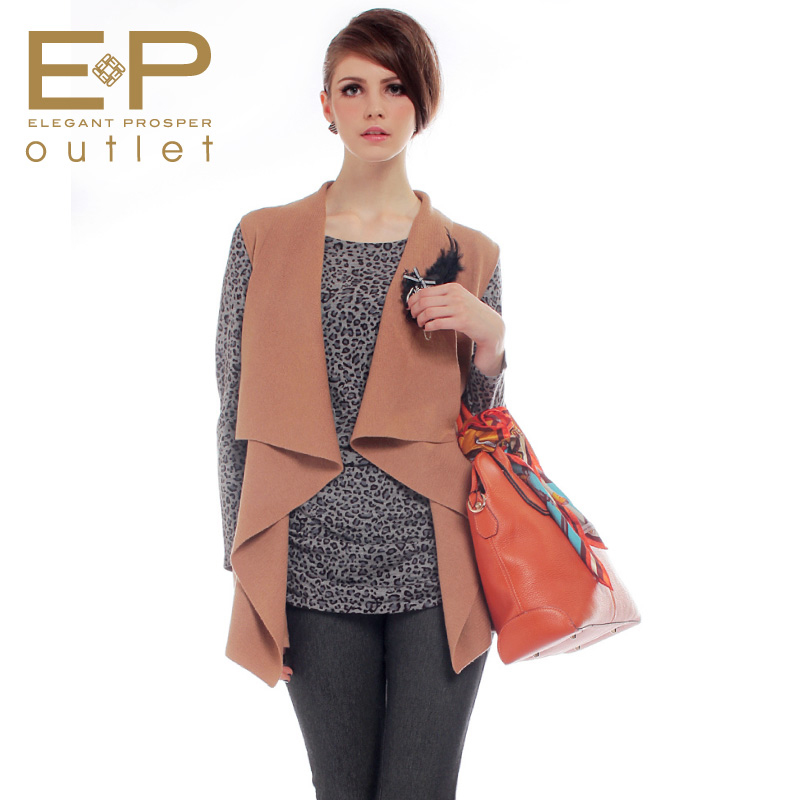 Ep women's fashion sleeveless cardigan sweater 2012 autumn