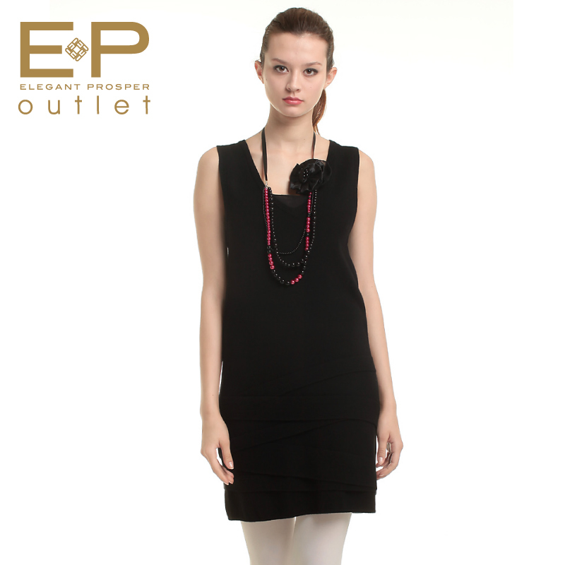 Ep women's slim sleeveless wool sweater 2012 autumn