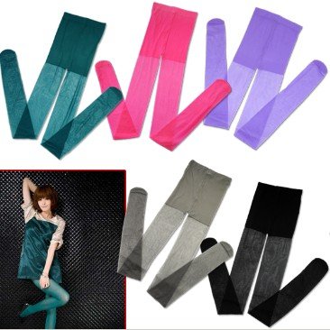 EQ0739 5 Colors Sheer Pantyhose Stockings Leggings For Women