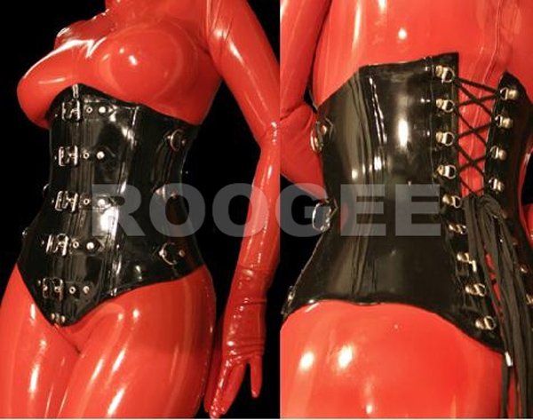 Erogenous Rubber Latex Corsetry