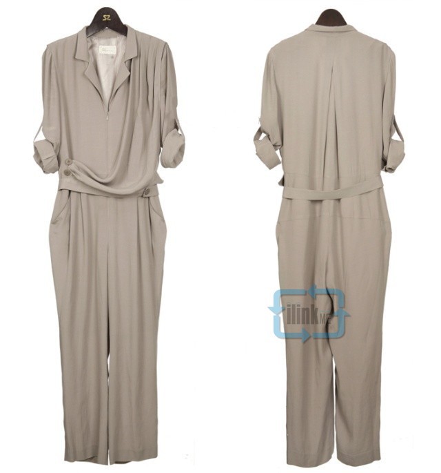 Euramerican Vogue Chiffon Casual Long sleeves Jumpsuit Romper Pants