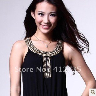 Europe Style Fashion Beading Slim Jumpsuit