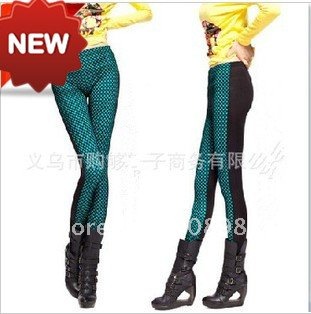 European and American style free shipping 2012 new three colors subnet yarn leggings