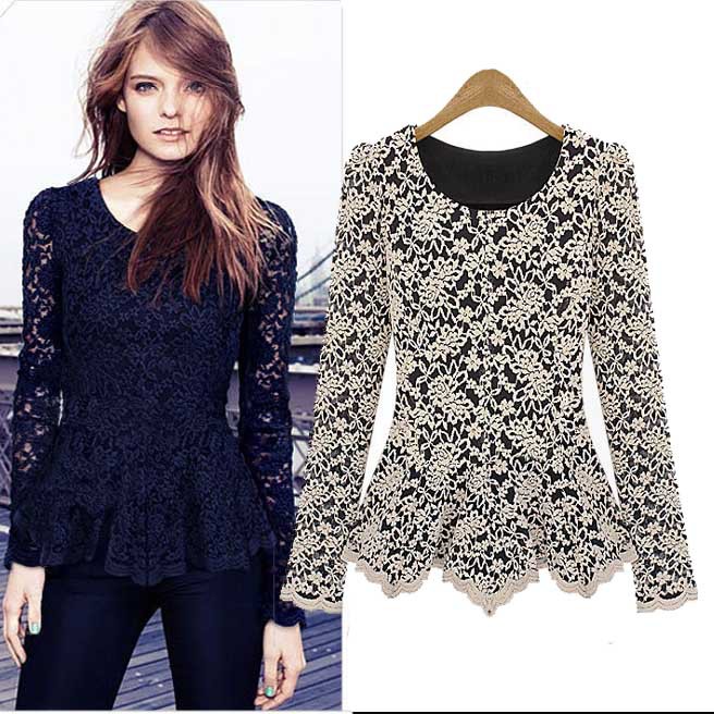 European Style Free Shipping Long Sleeve Dresses Fashion Stylish Women/Lady New O-Neck Lace  Slim Sexy s Dress Skirt Clothes