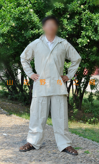 Eva material adult raincoat rain pants set electric bicycle poncho set